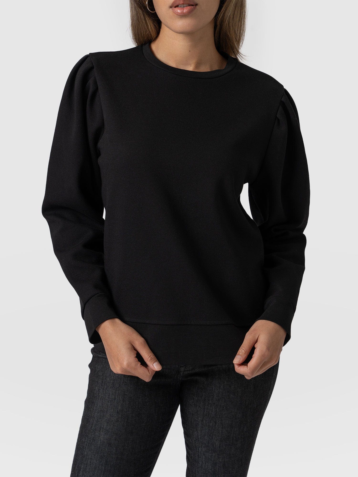 Midnight Sweater Black - Women's Sweaters | Saint + Sofia® USA
